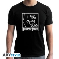 Jurassic Park T-Shirt Man Black Tap Tap XL