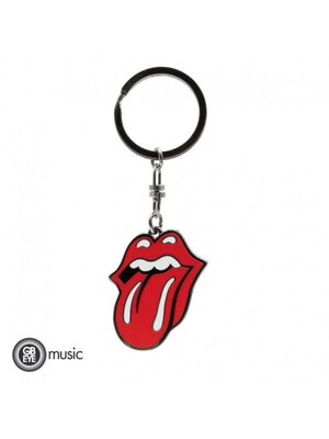 GB Eye The Rolling Stones Logo Keychain