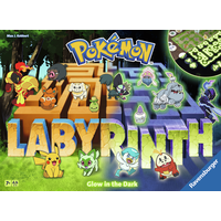 Pokemon Labyrinth Glow in the Dark Boardgame