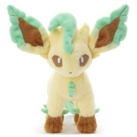 Pokemon I Choose You! Pokemon Get Pluche Leafeon 22x15cm (Japan Import)