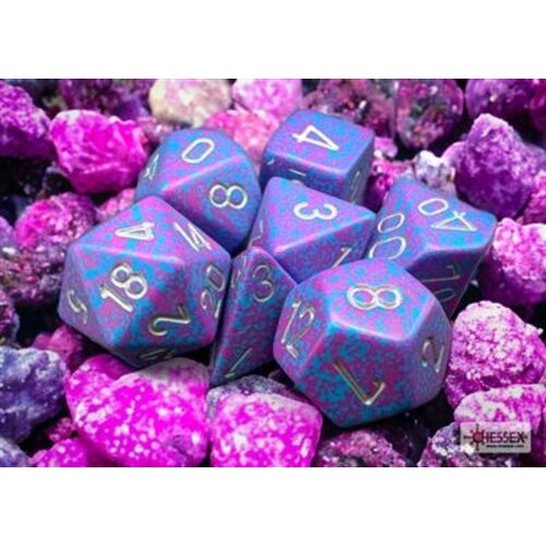 Chessex Chessex Speckled Silver Tetra & Dice Set