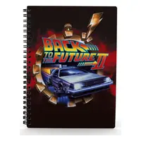 Back to the Future 2 3D Lenticular Effect Notebook A5