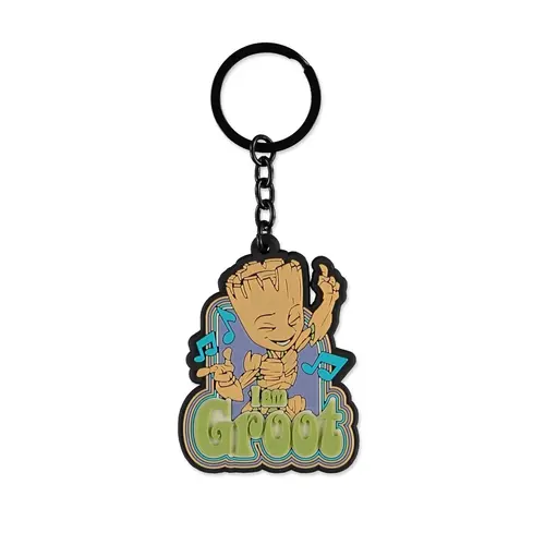 Difuzed Marvel Groot Rubber Keychain