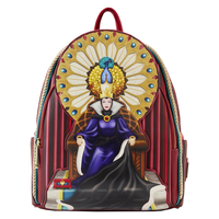 Disney SNow White Evil Queen Throne Mini Backpack Loungefly