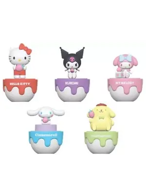 yume Hello Kitty 50th Anniversary Capsules Figure 8cm Assorti