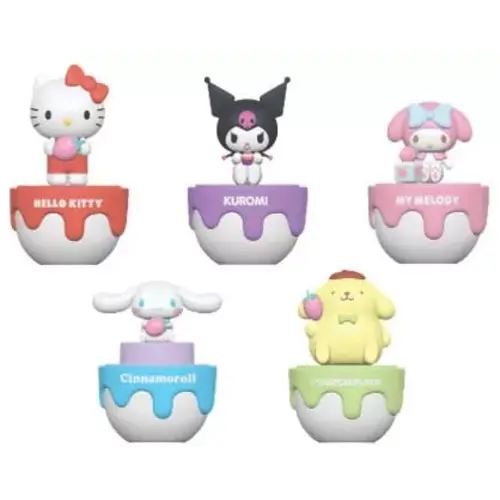 yume Hello Kitty 50th Anniversary Capsules Figure 8cm Assorti