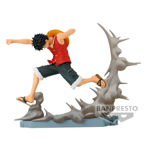 Banpresto One Piece Monkey D.Luffy Figure Sekkozekkei 1/2 8cm