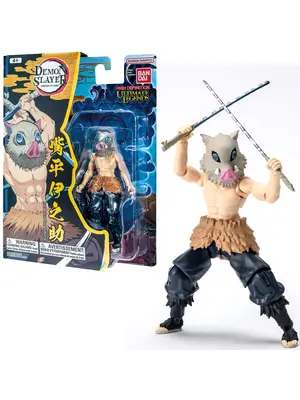 Bandai Red Demon Slayer Inosuke Figure UL 12cm