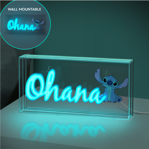 Paladone Disney Lilo & Stitch Ohana Led Light 15.5x30.5cm Paladone