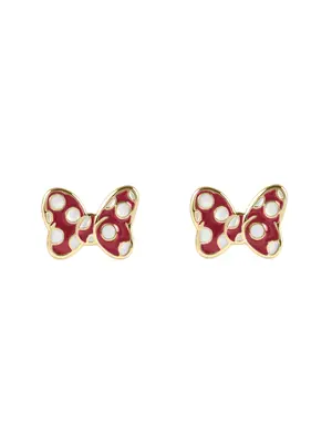 Disney Minnie Bow 1 Pair of Stud Ea