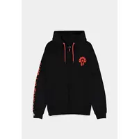 World of Warcraft Blood & Thunder Men's Zipper Hoodie Size M