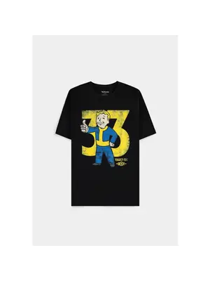 Difuzed Fallout Vault 33 Rule of Thumb Short Sleeved T-Shirt Size XL