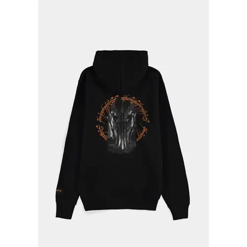 Difuzed Lord of The Rings Black Sauron Men's Zipper Hoodie Size L