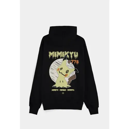 Difuzed Pokemon Mimikyu Men's Zipper Hoodie Size XL