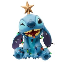 Disney Showcase Stitch Christmas Figurine 19cm