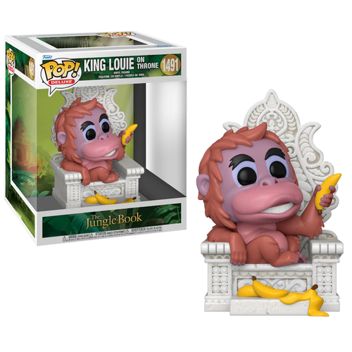 Funko Funko POP! Disney Jungle Book 1491 King Loui on Throne Deluxe