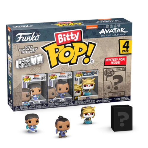 Funko Funko Bitty POP 4-Pack Avatar The Last Airbender Katara Funko Funko Bitty POP 4-Pack Avatar The Last Airbender Katara