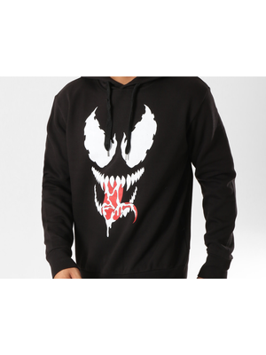 Cotton Division Marvel Dark Venom Face Men Sweat-Shirt Size XXL Hoodie