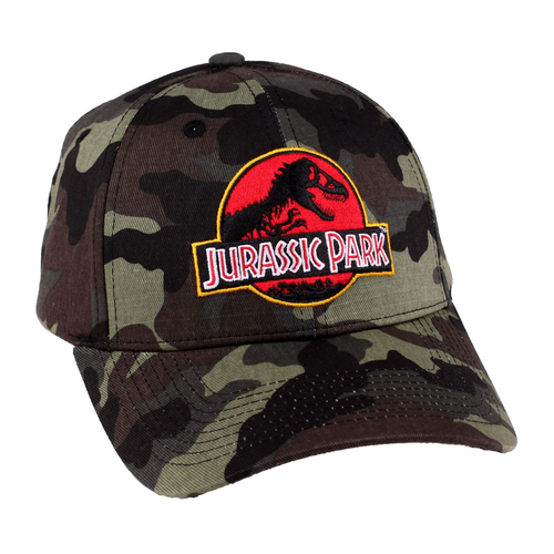 Cotton Division Jurassic Park Camouflage Logo Cap