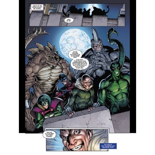 Dark Dragon Books Marvel Spider-Man Sinister War 1/2 NL Comic