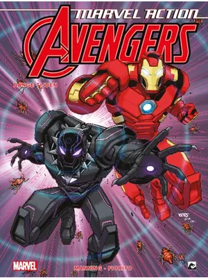 Dark Dragon Books Marvel Action Avengers Bange Tijden Soft Cover NL Comic