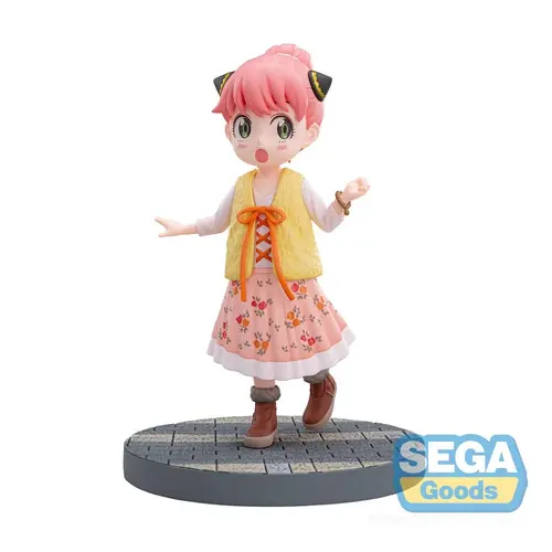 Sega Goods Spy X Family , Anya Forger Stylish Look Vol 3 8cm PVC Figure Luminasta