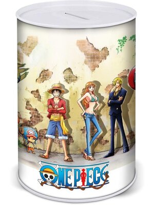 Stor One Piece Metal Coin Bank 15cm