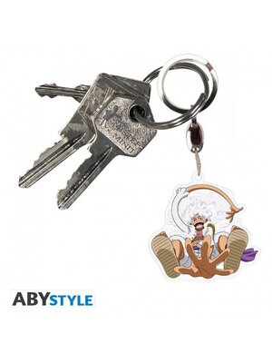 Abystyle One Piece Luffy Gear 5th Acryl keychain
