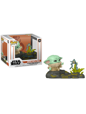 Funko Funko POP! Star Wars 720 Grogu with Frog Deluxe