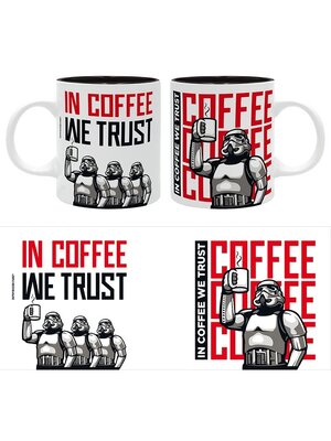 Abystyle Star Wars Original Storm Trooper In Coffee We Trust 320ML Mug