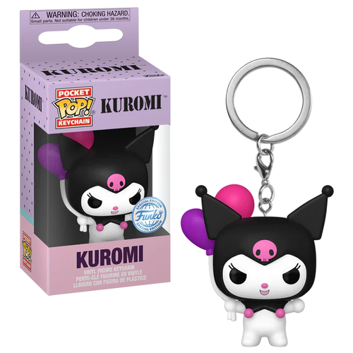 Funko Funko Pocket POP! Keychain Hello Kitty Kuromi With Balloon