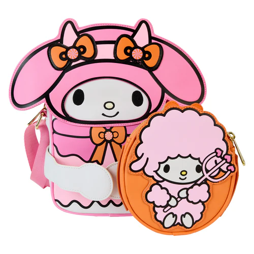 Loungefly Sanrio My Melody Devilo Crossbuddies Bag Loungefly Hello Kitty