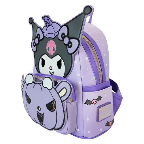 Loungefly Sanrio Kuromi Pumpkin Mini Backpack Loungefly Hello Kitty