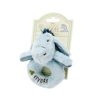 Disney Winnie the Pooh Classic Eeyore Baby Ring Rattle