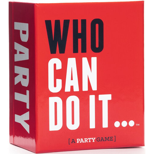 DSS Games Who Can Do It A Party Game