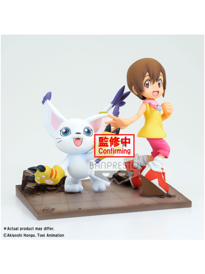 Banpresto Digimon Hikari & Tailmon 12 cm Figure DFX