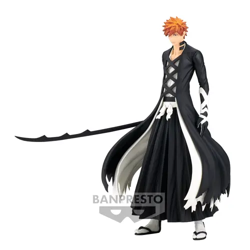 Banpresto Bleach Ichigo Kurosaki Figure Solid And Souls 17cm