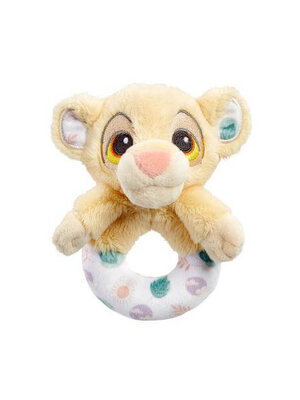 Rainbow Designs Disney The Lion King Simba Baby Ring Rattle