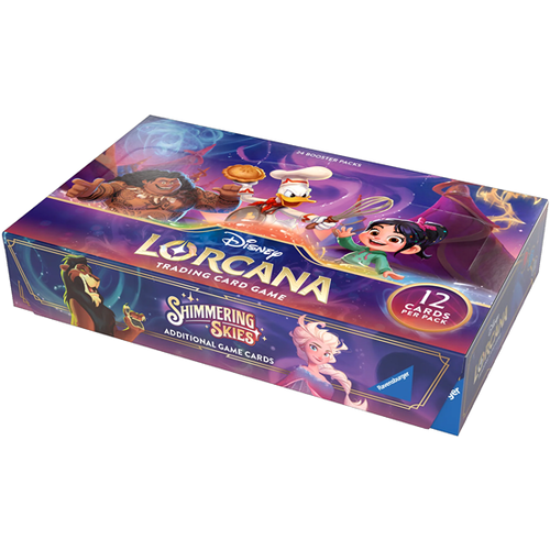 Ravensburger Disney Lorcana Shimmering Skies Booster Box (24 Boosters)