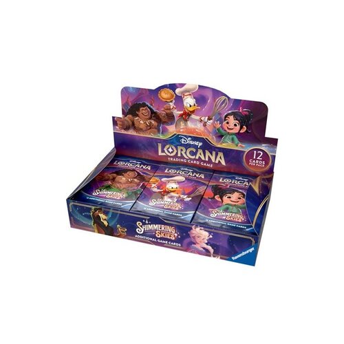 Ravensburger Disney Lorcana TCG Shimmering Skies Chapter 5 Booster Box (24 Boosters)