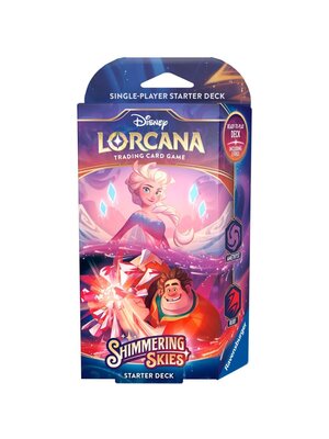 Ravensburger Disney Lorcana TCG Shimmering Skies Starterdeck Elsa
