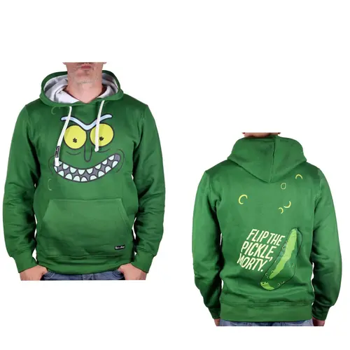 Cotton Division Rick and Morty Sweat Flip The Pickle Size M Hoodie Jumper