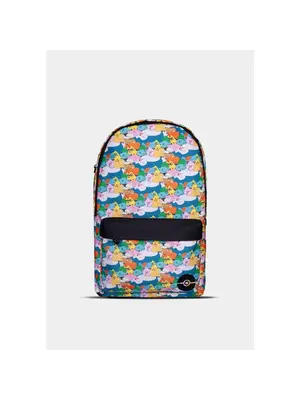 Difuzed Pokemon All Over Print Backpack Sleeping Pokemon