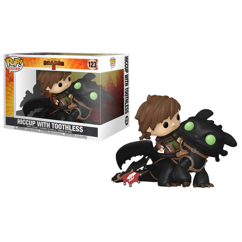 Funko Funko POP! How to Train Your Dragon 123 Hiccup With Toothless