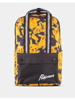 Difuzed Pokemon Pikachu All Over Print Backpack