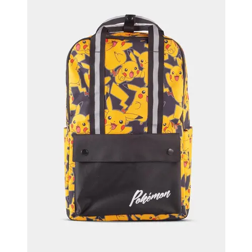 Difuzed Pokemon Pikachu All Over Print Backpack