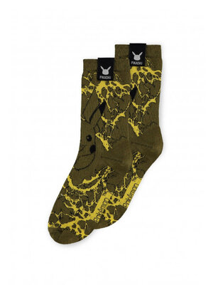 Difuzed Pokemon Pikachu Lightning Sport Socks 2-Pack 39-42