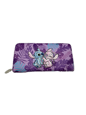 Cerda Disney Stitch and Angel Ohana PU Wallet 19x10x2cm