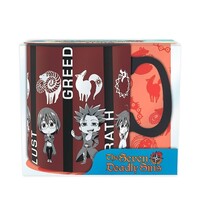 The Seven Deadly Sins Chibi Sins 460ML Mug