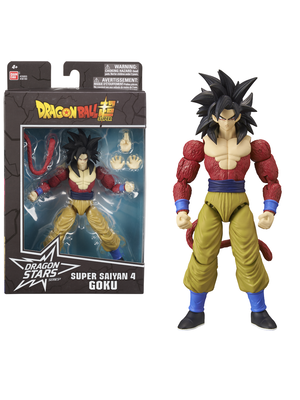 Bandai Red Dragon Ball Goku SS4 17cm figure Dragon Stars